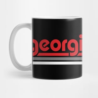 Retro Georgia Stripes Mug